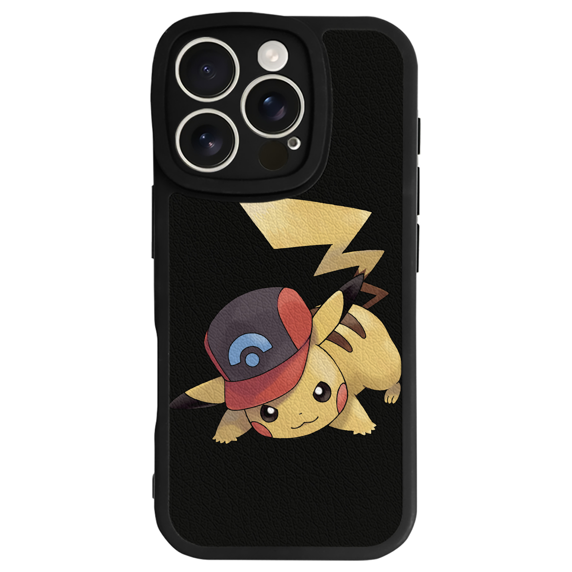 （画像用） ポケットモンスター Pokémon 【iPhone 16シリーズ対応】シリコンスマホケース（レザー調） 材質：シリコン